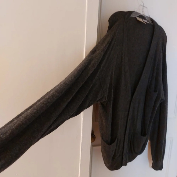 Men 100% lambswool cardigan size M - Picture 2 of 6